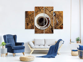 4-piece-canvas-print-the-coffee-is-ready