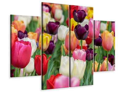 4-piece-canvas-print-the-colors-of-the-tulips