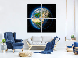4-piece-canvas-print-the-earth-as-a-planet