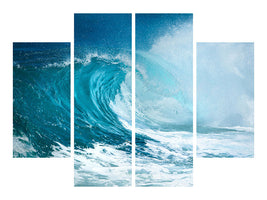 4-piece-canvas-print-the-perfect-wave