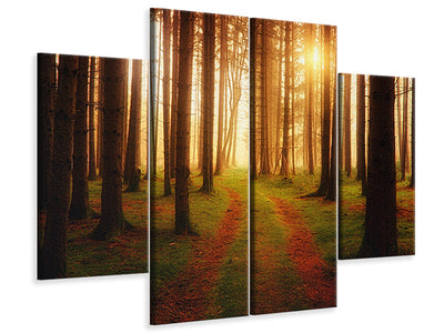 4-piece-canvas-print-the-unknown-way