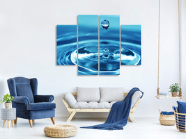 4-piece-canvas-print-the-water-drops