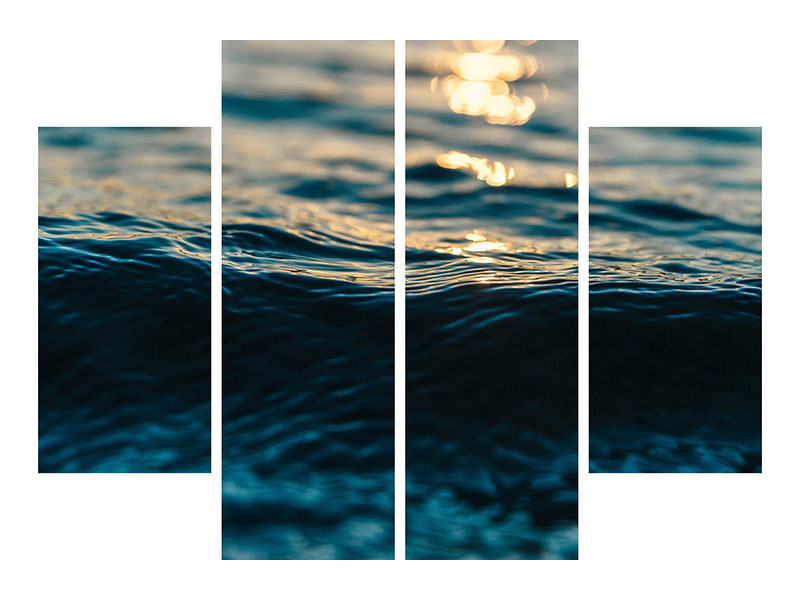 4-piece-canvas-print-the-water-surface