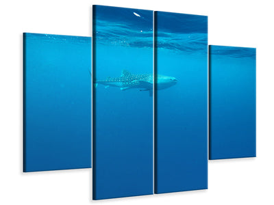 4-piece-canvas-print-the-whale-shark
