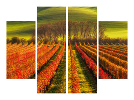 4-piece-canvas-print-vine-growing