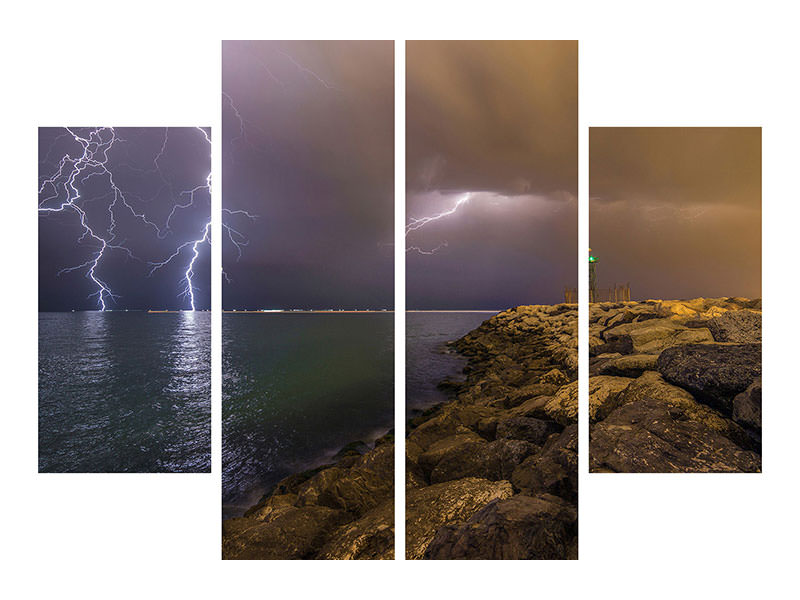 4-piece-canvas-print-when-lightning-strikes