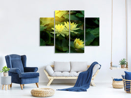 4-piece-canvas-print-wild-lotus