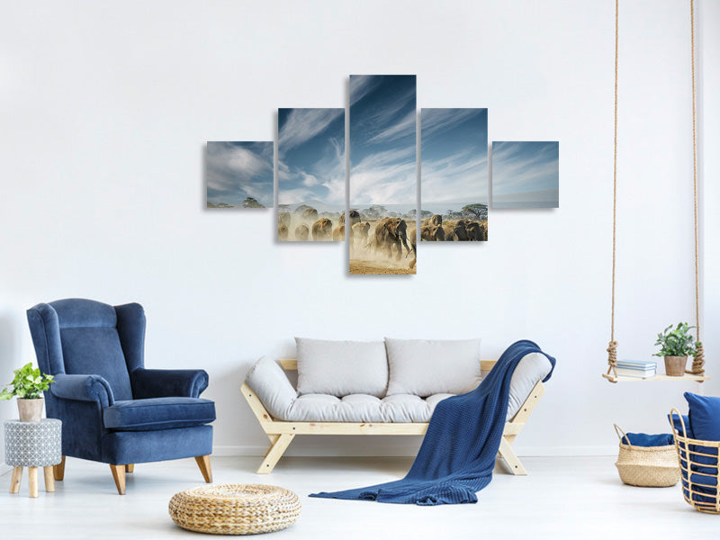 5-piece-canvas-print-a-very-long-thinking