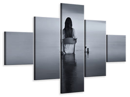 5-piece-canvas-print-enjoy-the-silence