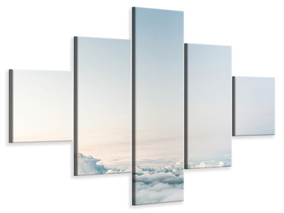 5-piece-canvas-print-floating-above-the-clouds