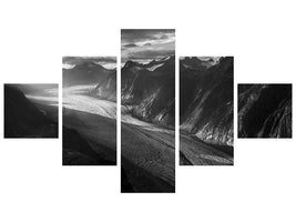 5-piece-canvas-print-gilkey-icefield