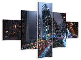 5-piece-canvas-print-hong-kong-city-lights