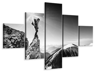 5-piece-canvas-print-life-at-the-top