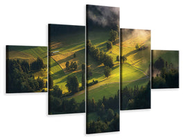 5-piece-canvas-print-light-and-shadow-a