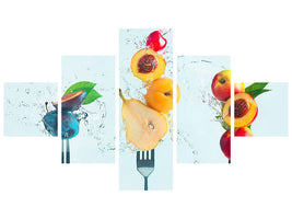 5-piece-canvas-print-making-fruit-salad