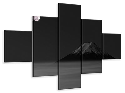 5-piece-canvas-print-mount-fuji