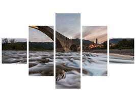 5-piece-canvas-print-old-bridge