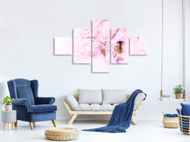 5-piece-canvas-print-sakura