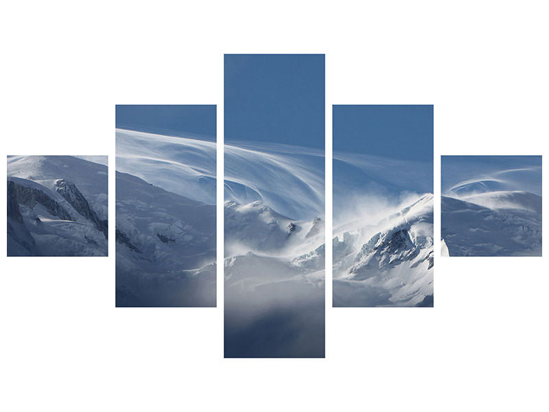 5-piece-canvas-print-snow-landscape