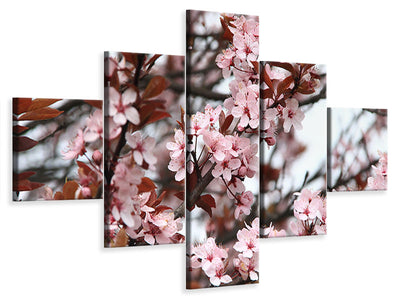 5-piece-canvas-print-spring-is-here