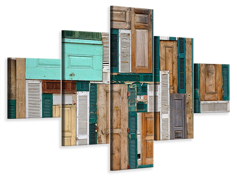5-piece-canvas-print-the-doors