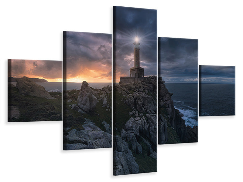 5-piece-canvas-print-the-light-at-the-end-of-the-world