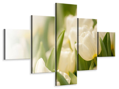5-piece-canvas-print-tulips-perspective