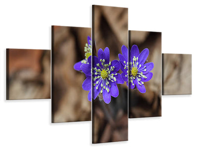 5-piece-canvas-print-wildflowers