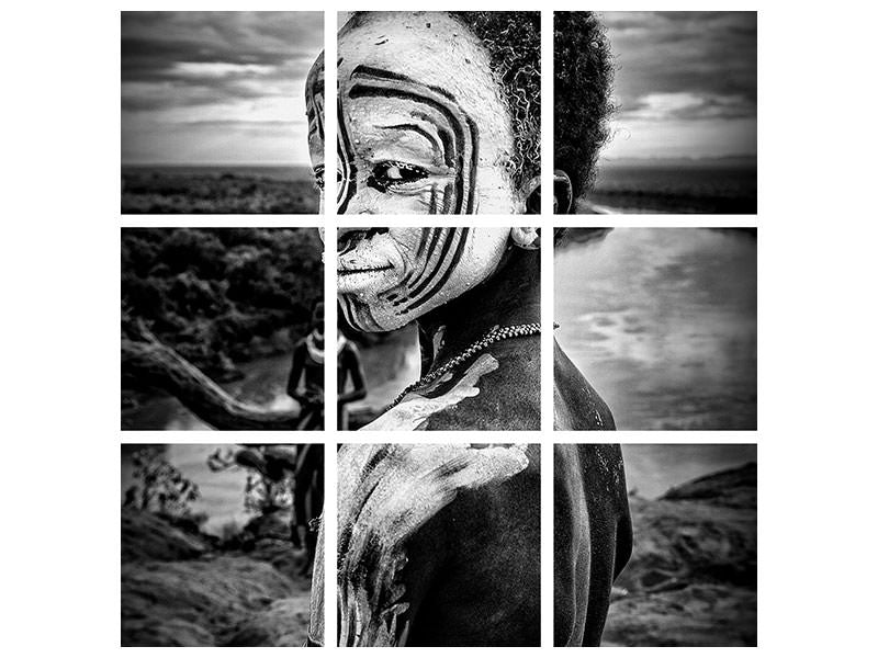9-piece-canvas-print-a-boy-of-the-karo-tribe-omo-valley