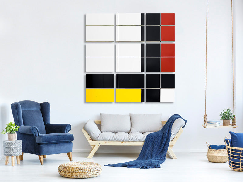 9-piece-canvas-print-mondriaan-facade