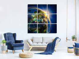 9-piece-canvas-print-our-planet-earth
