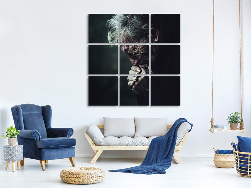 9-piece-canvas-print-sadness