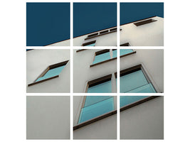 9-piece-canvas-print-ten-little-windows-ii