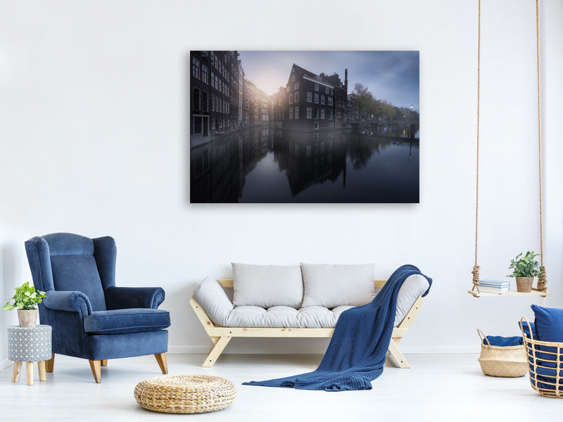 canvas-print-amsterdam-morning-i