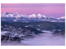 canvas-print-dawn-tatra-mountains