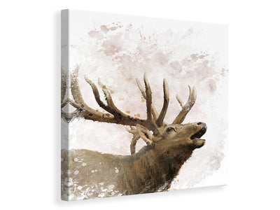 canvas-print-elk-painting