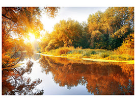 canvas-print-forest-reflection-in-water