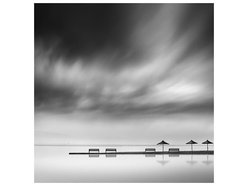 canvas-print-four-benches-and-three-umbrellas