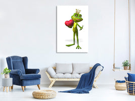canvas-print-frog-king
