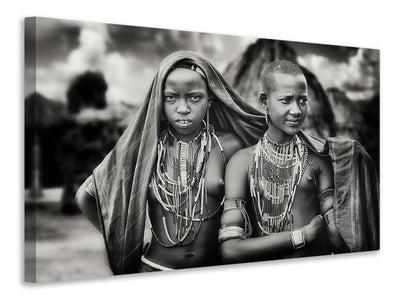 canvas-print-karo-girls-sharing-a-scarf