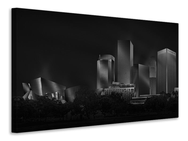 canvas-print-metal-downtown-la