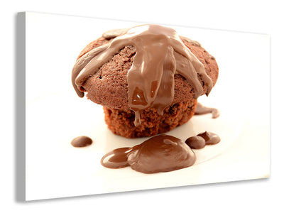 canvas-print-muffin-with-chocolate