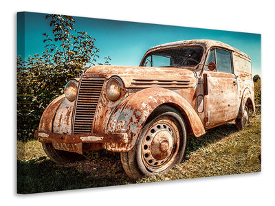 canvas-print-oldtimer-with-rust