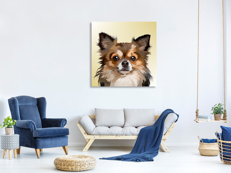 canvas-print-pop-art-dog-portrait