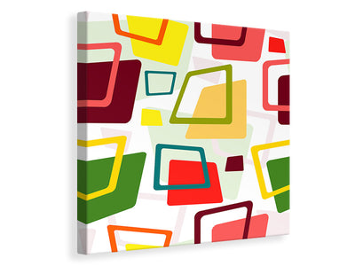 canvas-print-rectangles-in-retro-style