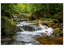 canvas-print-relaxation-at-the-waterfall-ii