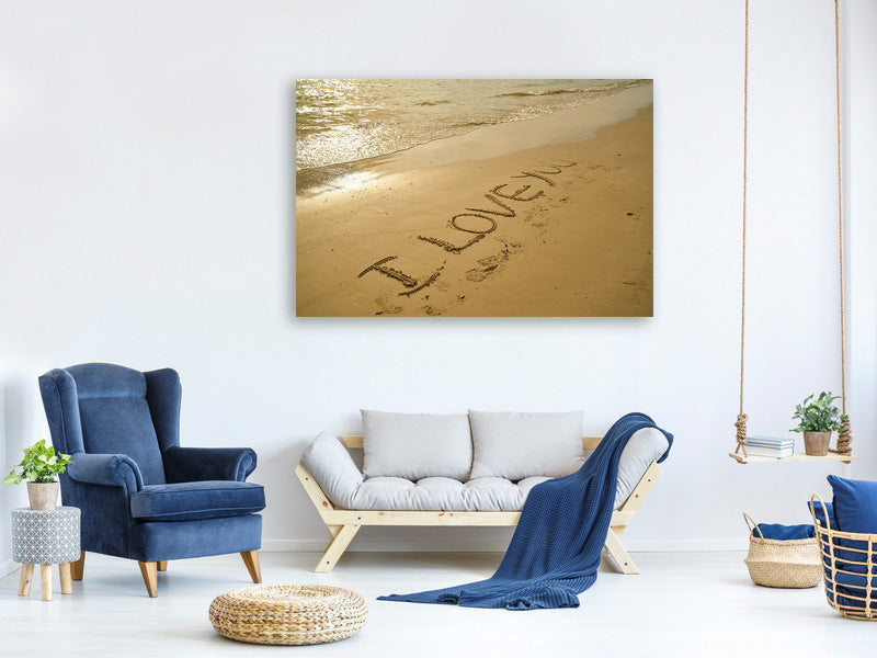 canvas-print-sign-in-the-sand