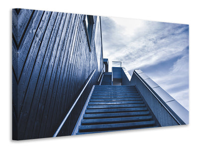 canvas-print-steep-stairs