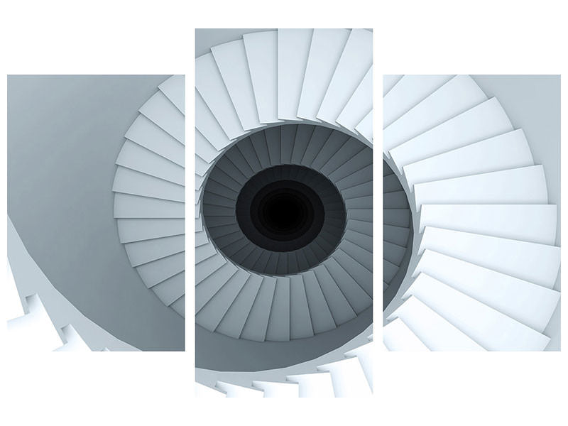 modern-3-piece-canvas-print-3d-spiral-staircase