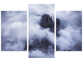 modern-3-piece-canvas-print-drama-in-the-mountains
